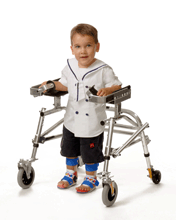 FS3B shown on posture control walker.