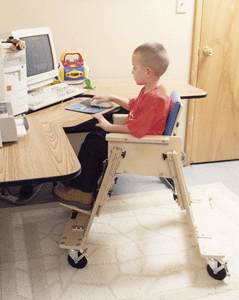 K2 chair with K2CB Caster Base.