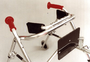 PS2H Pelvic Stabilizer on W2H walker.